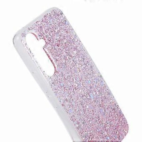 För Samsung Galaxy S23 FE TPU Skal Glitterigt Reptåligt Telefonskal Style A