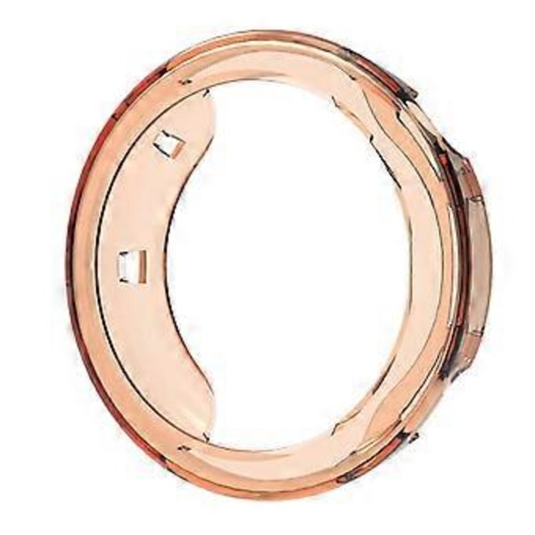 Kompatibelt skyddsfodral för GT4 41/46mm Smartwatch, lättviktigt och hållbart skal, stötsäkert skydd, transparent orange transparent orange 41mm