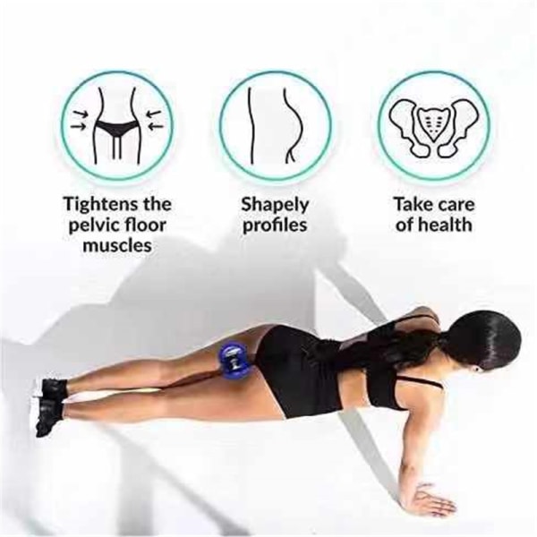 Pink Pelvic Muscle Trainer, Smuk Balder Hip Øvelse