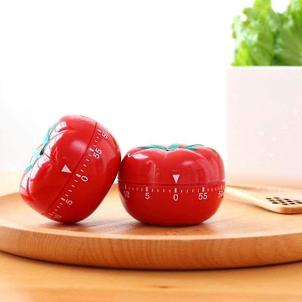 Tomattimer, kökstimer, rolig kökstimer, manuell timer. Han gav henne sin gåva, liten storlek