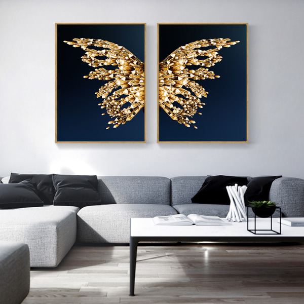 Modern kitchen wall art, restaurant wall decoration, butterfly sp