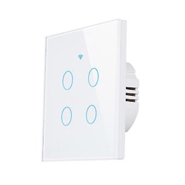 2/3/4-vägs Smart Strömbrytare Tuya Touch App-kontroll INGEN Noll-ledare Krävs color05 1Gang