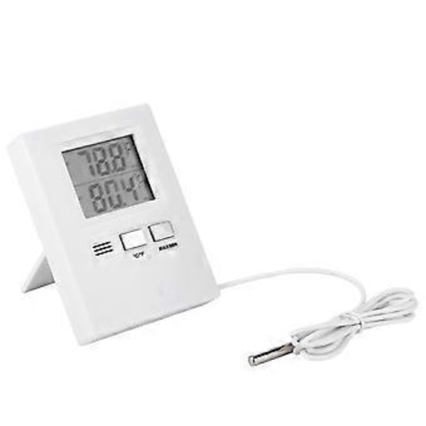 Högprecision LCD Digital Inomhus- & Utomhustermometer Temperaturmätare Testare Batteridriven