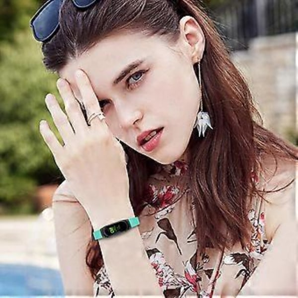 Aitoa lehmännahkaa oleva ranneke Xiaomi Smart Band 8 -älykellolle, musta kellokotelo Style H