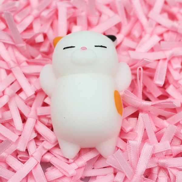 Katt Antistress Leker Mini Katt Squeeze Leker Stress Mochi Kawaii Kawai