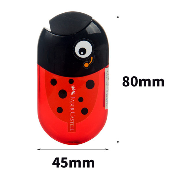 2 Hole Kids Pencil Sharpener (Standard & Jumbo) with Eraser & Con