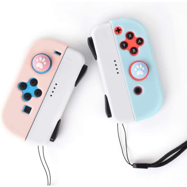 Animal Crossing Thumb Grip Caps-Blue&Pink Joystick Cap for Ninte