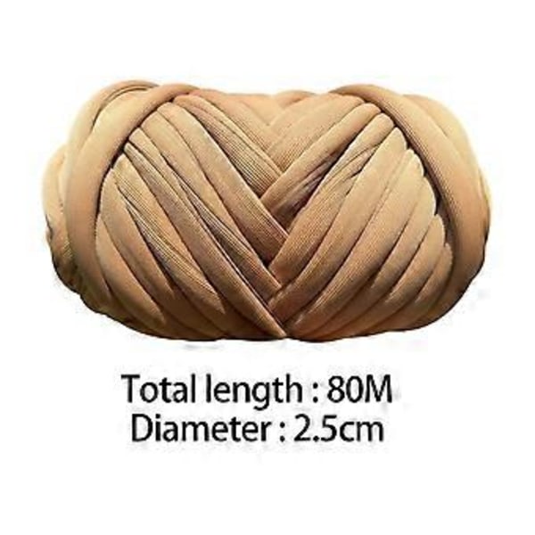 1000G Paksu Lankajätti Putkimainen Lanka DIY Painolanka Käsin Neulottu Virkattu Käsivarsi Neulelanka Paksu Lanka Hattuihin Koreihin Lemmikkisänkyjen Kudonta Huivi Karamelli Caramel