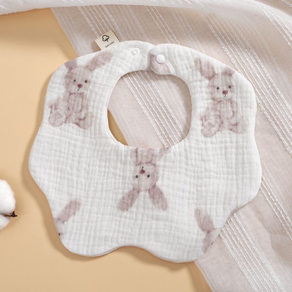 6 kappaletta vauvan bandana-liivit 0-6 kuukauden ikäisille vauvatytöille ja -pojille