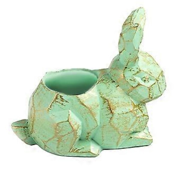 Tealight Ljusstake Ljuslykta Staty för Skrivbord Påsk (Kanin) Rabbit