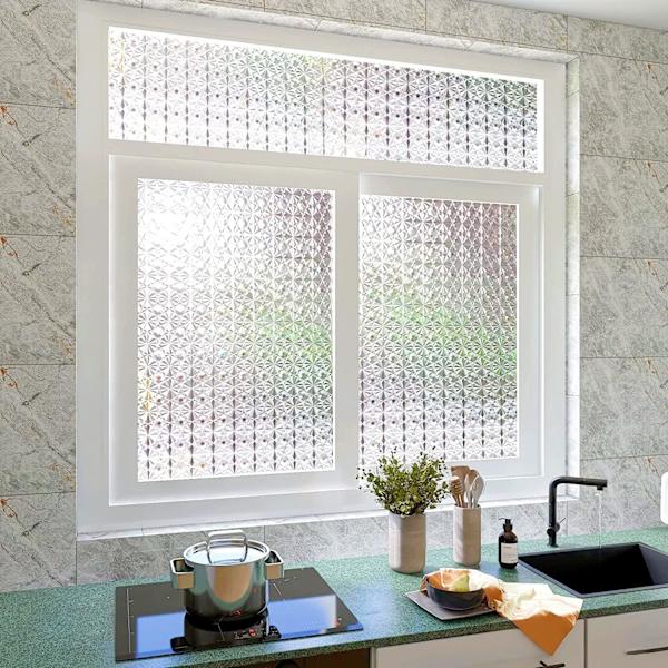 1PC Electrostatic Window Blackout Film Anti UV Anti Peeping for O