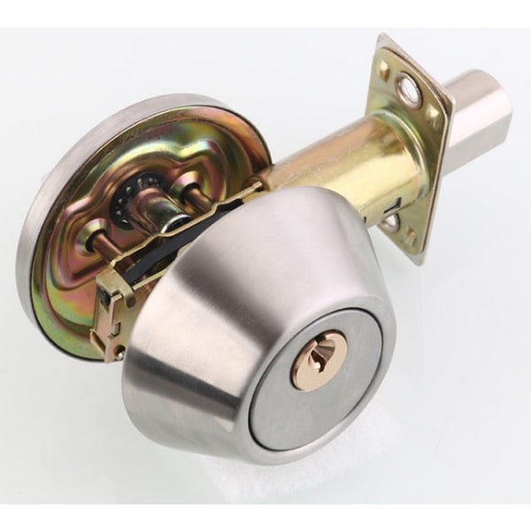 Dimadebolt Cylinder, Klassisk Kombinationsdørlås, Satin Nikkel