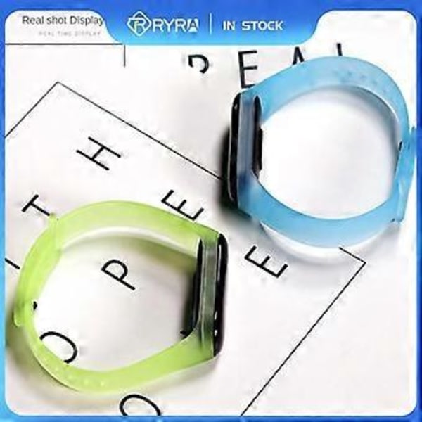 RYRA Klokkereim for Mi Band 5/6/7 Erstatningsreim for Xiaomi Mi Band 5/6/7