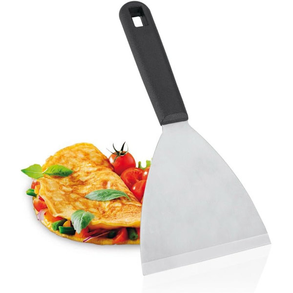 Sort - Stor rektangulær spartel 25*98cm