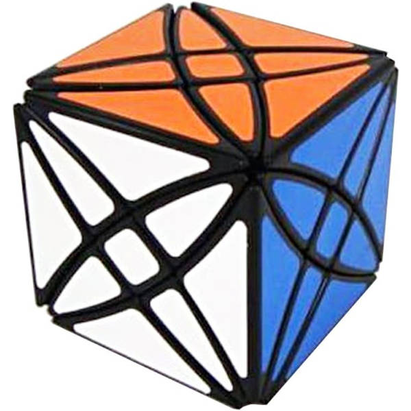 Magic Star Cube Musta Epäsäännöllinen Kuutio (Rex Cube)
