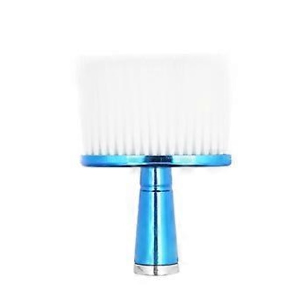 P6424 Frisør Fejende Hårbørster Frisør Nylon Bløde Rengøringsbørster Hjemmefrisørsaloner Barbering Knækkede Hårbørster Blue