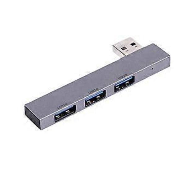 3 IN 1 USB Hub 3 Porttia USB 3.0 -sovitin Kannettavat Mini-telakointiasemat Erittäin ohut 5 Gbps/480 Mbps 01 3 IN 1