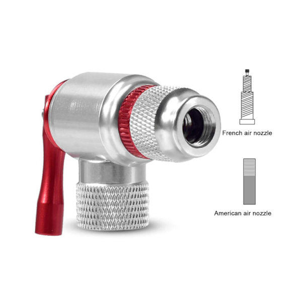 Gasmunstycke Anti-explosion Bärbar Aluminiumlegering 120PSL CO2 Uppblåsning