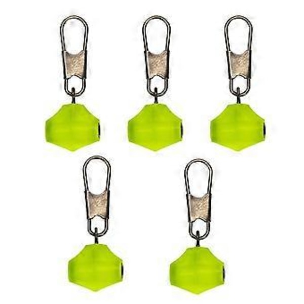 5x höghållfast sänkesglidare, surfingspöhållare motvikt sänkeskoppling, fiskebalja roterande snabbkrok fiskeutrustning (2.7cmx1cmx0.5cm) 2.7cmx1cmx0.5cm