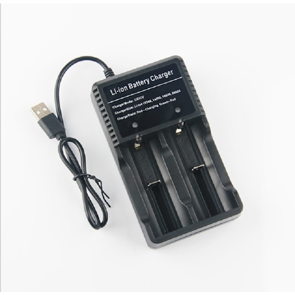 Lader for 18650 batteri - Lad batteriet hvor som helst