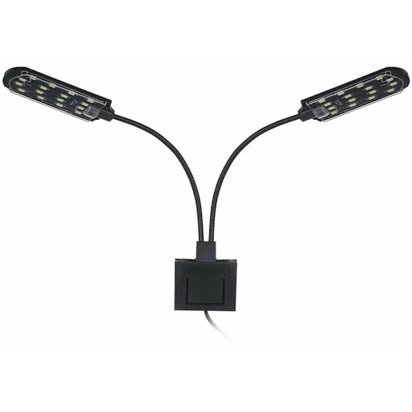 Akvarium klipslampe, vandtæt LED-lys standlys, 220V, lys f