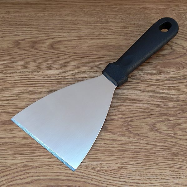 Sort - Stor rektangulær spartel 25*98cm