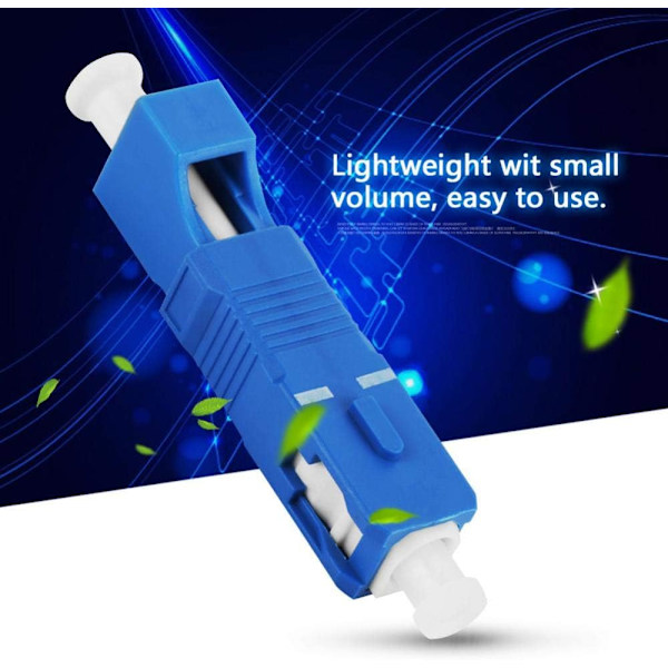 Fiberoptisk adapter, SC han til LC hun hybrid single mode fiber