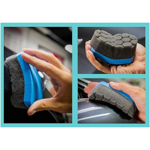 4 stk. Easy Grip Soft Hex Logic Applicator Pad Dekk Dressing Ap