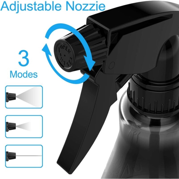 500ML Plast Tom Sprayflaska Triggerpump Sprayflaska för