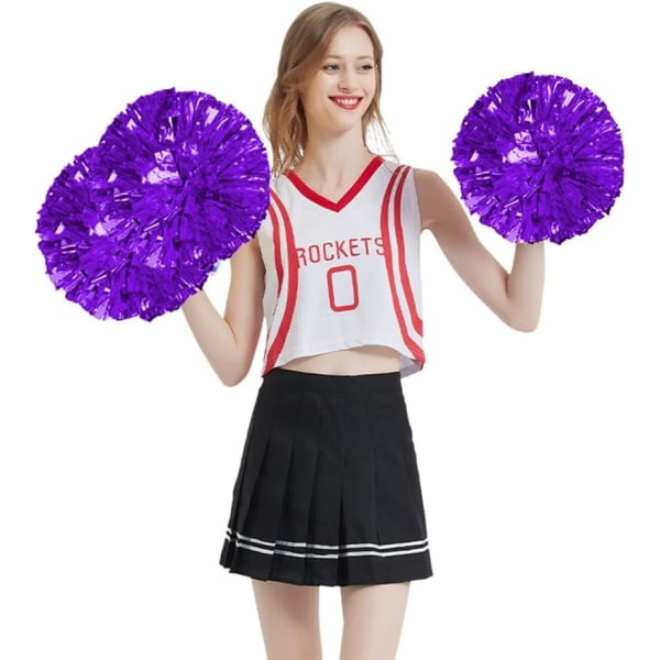 Blue Cheerleader Pompoms, Cheerleader Pompoms, Cheerleader Pompo