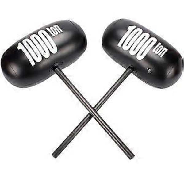 2 stk. Oppblåsbare Hammere Oppblåsbare Hammere Ballonger Oppblåsbare Hammere Leker Barnehammer Festgaver