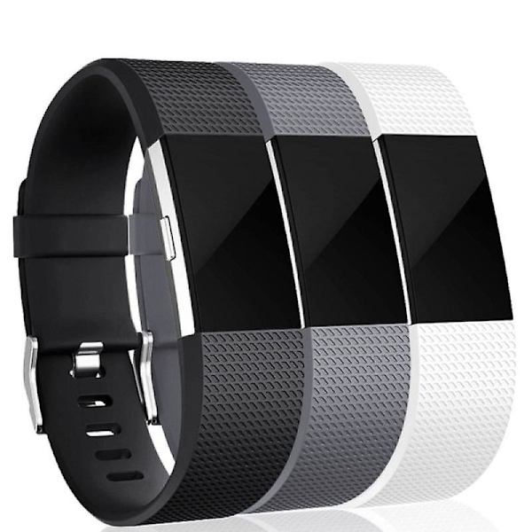 3 stk. udskiftningsrem til Fitbit Charge 2-rem, til kvinder/mænd