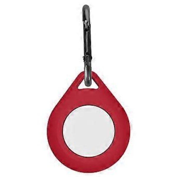 Skyddsfodral Vattentätt Anti-Damm Platsspårare Skydd för AirTags Tåligt Hudvänligt Skalskydd Röd Red
