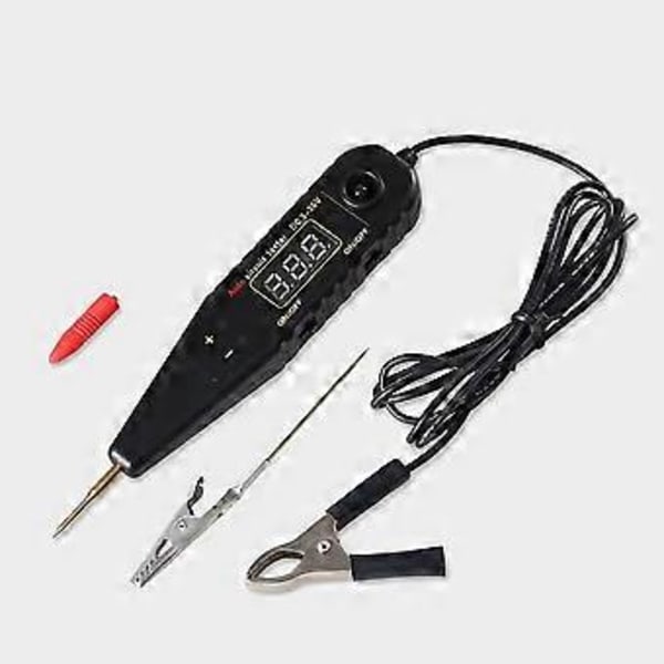 DC 0-36V Automatisk Krets Testare Fordon Puls Sensor Signal LED Ljus Test Penna Sond Bil Ström Voltmeter