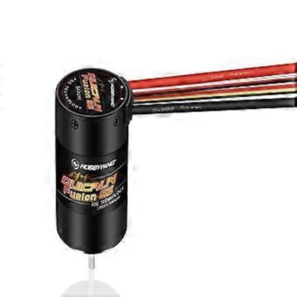 Hobbywing Quicrun Fusion SE 40A ESC med Motor til 1/10 & 1/8 RC Crawler Bil - Højtydende Combo