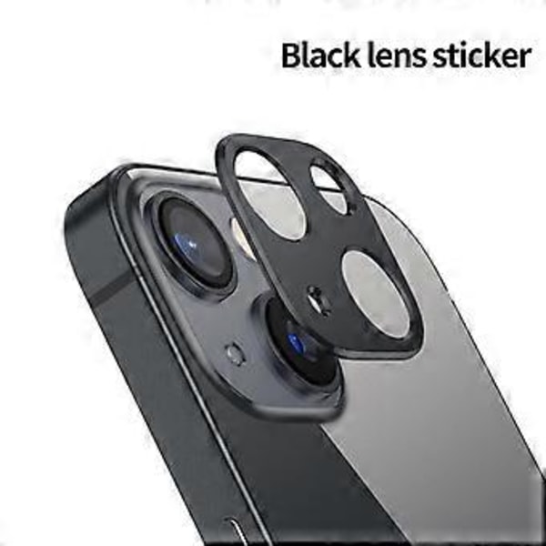 Kameraglassdeksel for iPhone 13 Pro Max Mini Bakre Lensebeskytter for iPhone 13