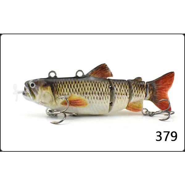 Luretron Elektrisk Fisk, Luretron Fisk Mikro Leddet Swimbaits 379