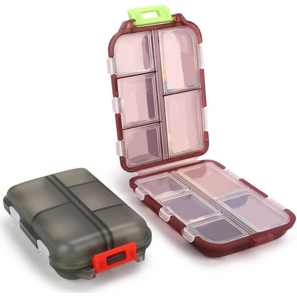 2 st Resetabletablettask, Bärbar Tablettask, Tablettask Dispenser