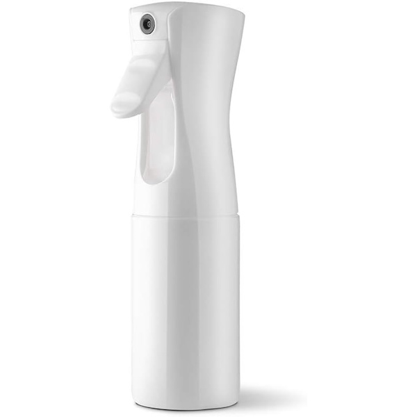 Suihkepullo Salon hiuslakka 300ml (valkoinen), vesisuihkepullo,