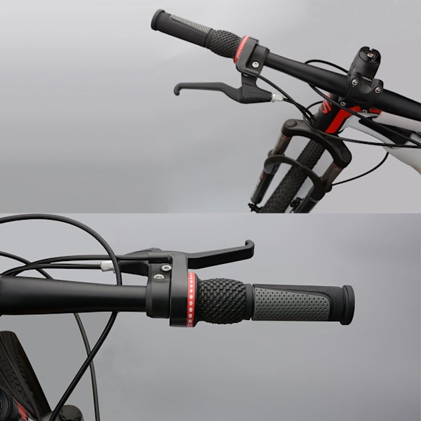 2 stk. Mini Cykel Styrstang Greb - Passer til Mange Standard Cykler - Le
