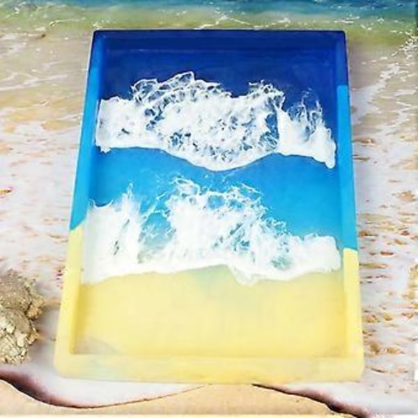 Silikone Resin Form DIY Frugtbakke Støbeforme DIY Håndværk 3D Form til Kunsthåndværk Fremstilling Håndlavet Legetøj til Børn L