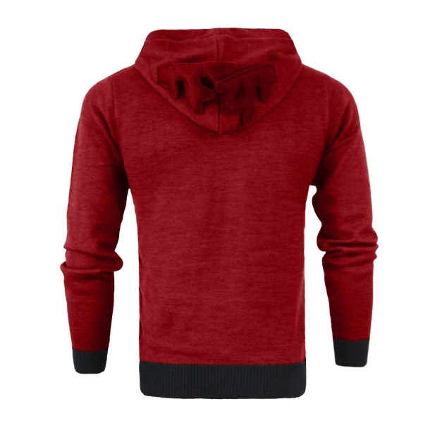 Jul Cosplay Kawaii Hoodies Män Älg Öra Rolig Hooded Sweatshirt 2023 Höst Vinter Varm Långärmad Toppar Pullovers Man.XL.Coffee