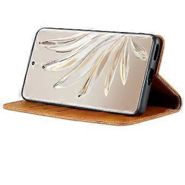 AZNS Vasikannahkakuvioinen suojakotelo Honor 70 -puhelimelle