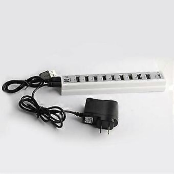 RYRA 10 in 1 USB 2.0 -keskitin USB C Nopea Multi Splitter Moniporttinen telakointiasema