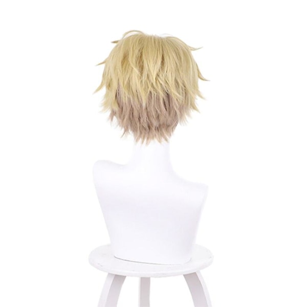 L-email Wig Spy Family Loid Forger Cosplay Wigs Light Yellow Colo