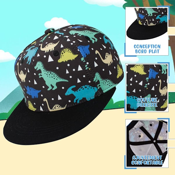 Barn Baseball Cap Baby Flicka Pojke Cap Sport Cap Solhatt Justerbar