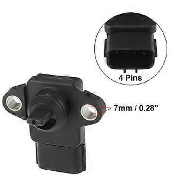MN143855 E1T42471 Insugningsrör Absolut Trycksensor för Mitsubishi Lancer 9 Pajeiro Tur
