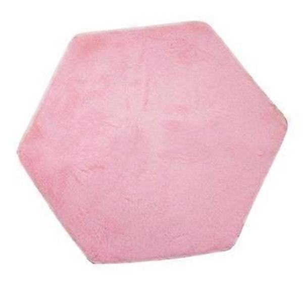 Mjuk Barn Tält Matta Sovrum Kudde Ersättning - Hexagonal Rosa()