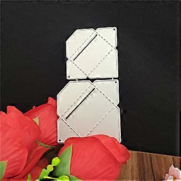 Kuvert Metall Skärande Dies Handgjorda Hantverk DIY Scrapbooking Präglingsmaterial för Barn Flicka