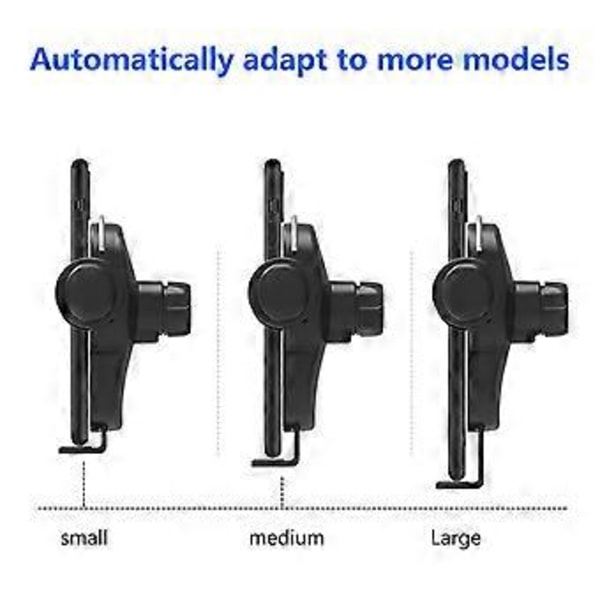 Trådløs Billader Automatiske Klemmer 10 W Hurtiglading Bil Lading Kompatibel Med Iphone 11/11Pro Max / Xs Max / Xs / Xr / X / 8 / 8P, Samsung S10